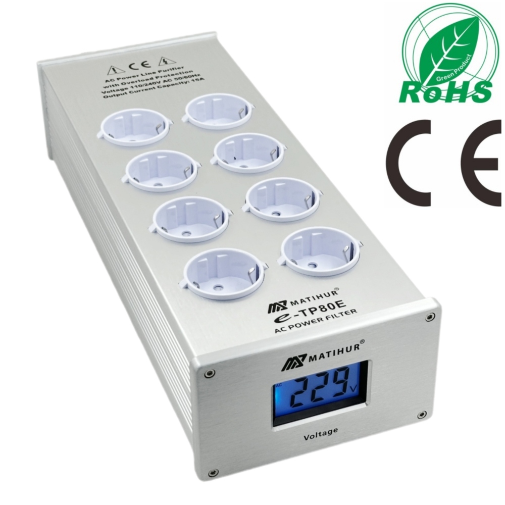 Ac Surge Protector - MATIHUR E-TP80เสียงรบกวน AC Power Filter Power