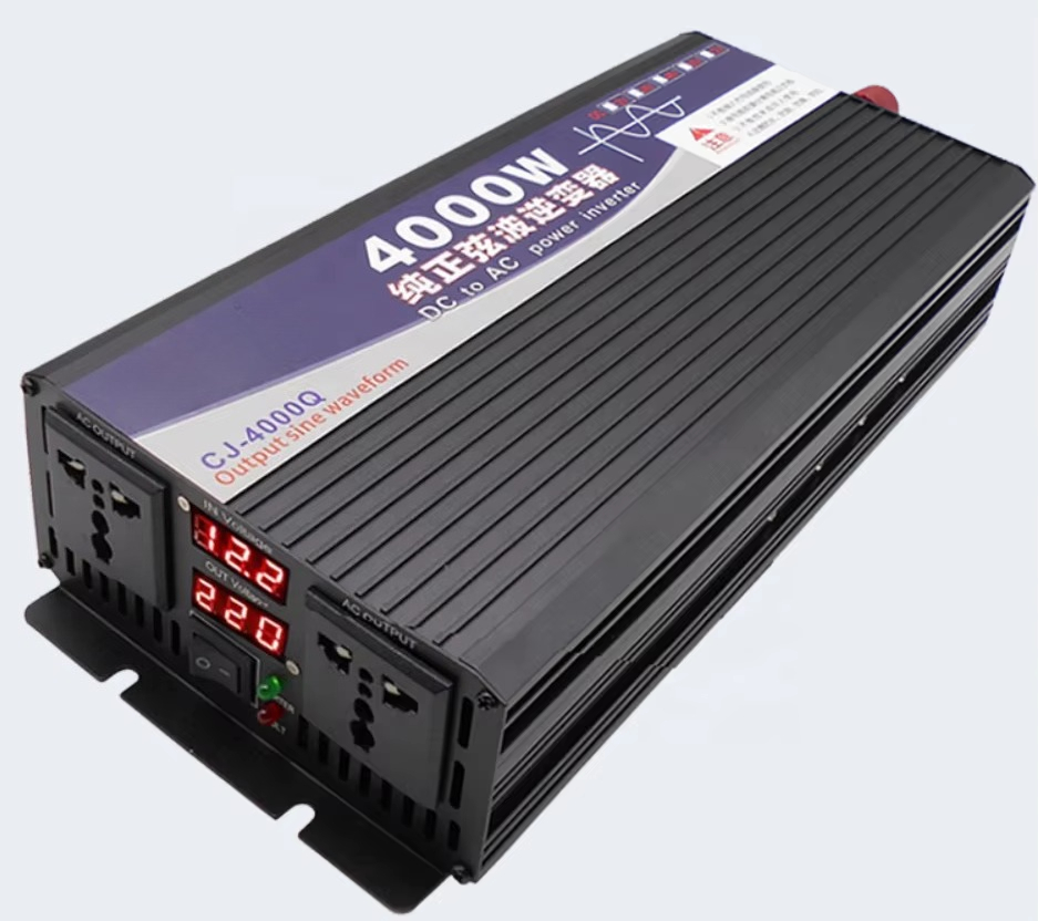 Pure Sine Wave Inverter - อินเวอร์เตอร์กำลังไฟสูงสุด 4000w รุ่นใหม่ อินเวอร์เตอร์คลื่นไซน์บริสุทธิ์ 100% แปลงไฟ