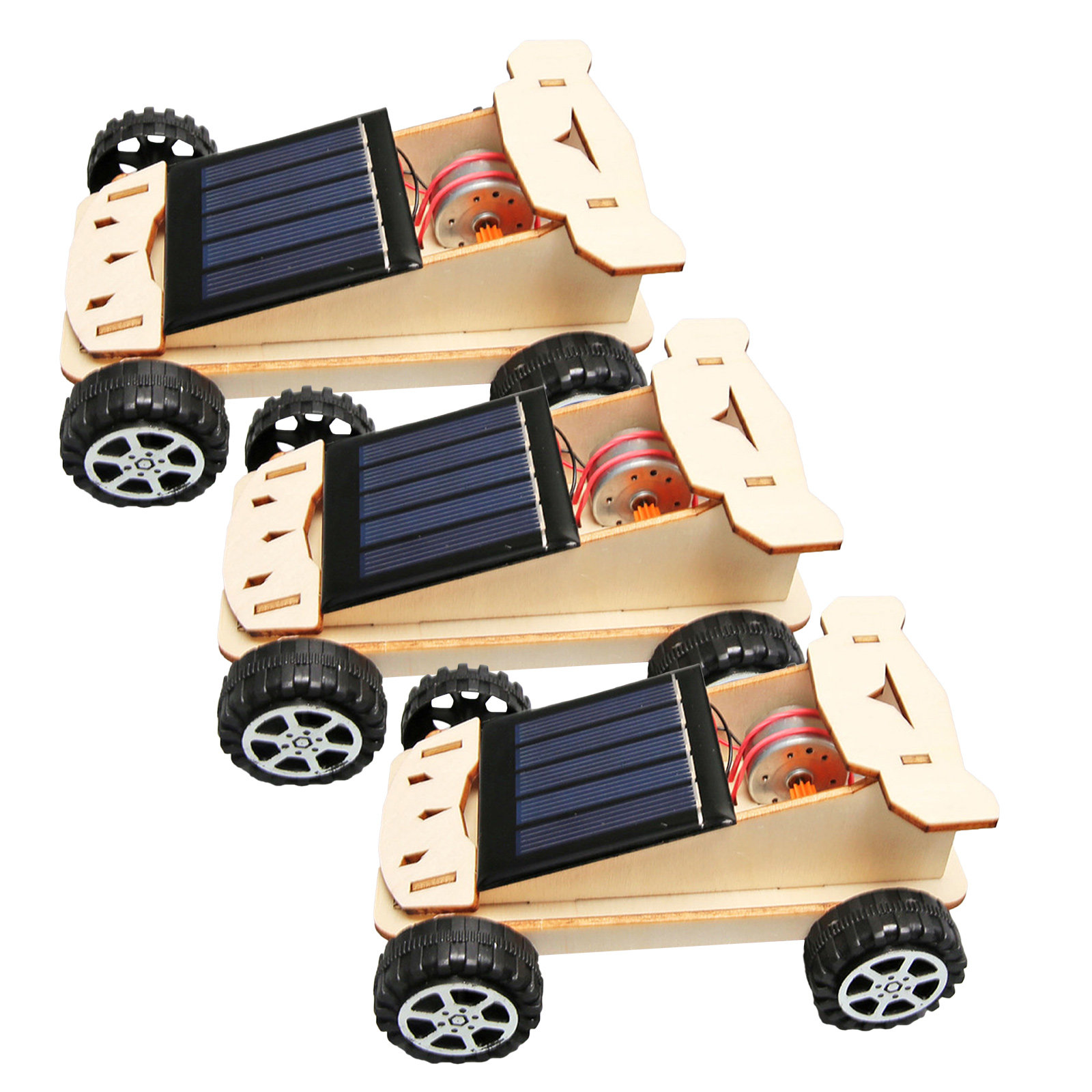 Renewable Energy Kids Project - ชุดทดลองประกอบรถยนต์พลังงานแสงอาทิตย์ DIY สำหรับเด็กประถมศึกษา ชุดการทดลองวิทยาศาสตร์ ชุดการศึกษาเรื่องพลังงานทดแทน