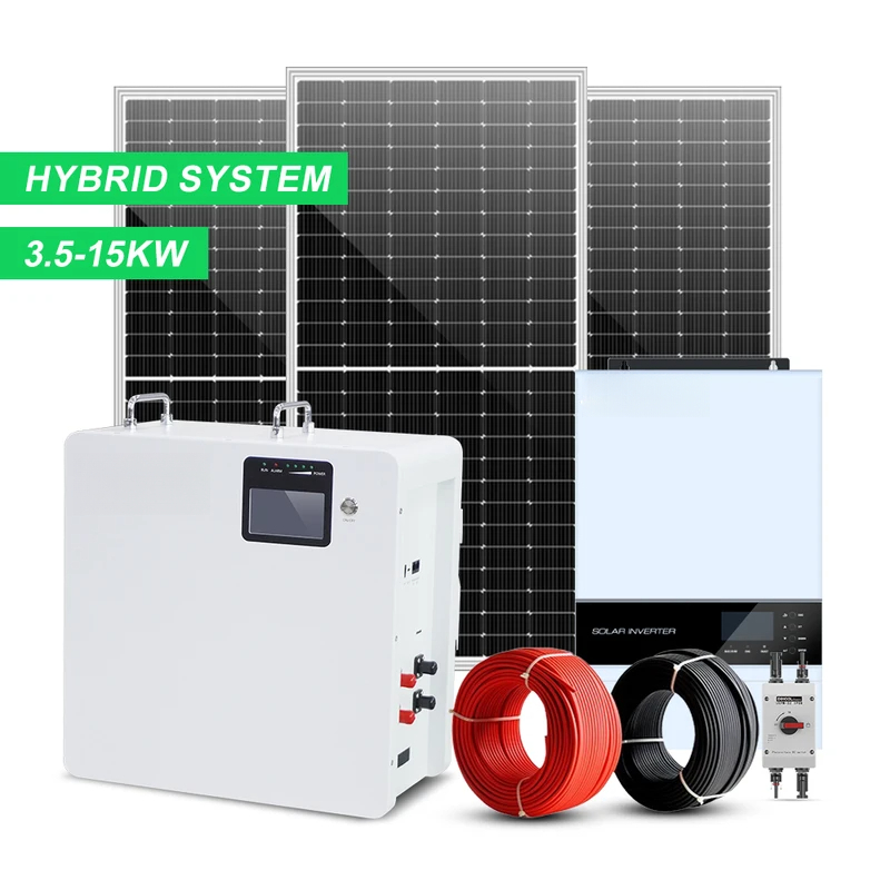 Renewable Energy Use - ชุดแผงโซลาร์เซลล์ติดผนัง Enersource 5-10 กิโลวัตต์ พร้อมแบตเตอรี่ลิเธียมไอออน 48