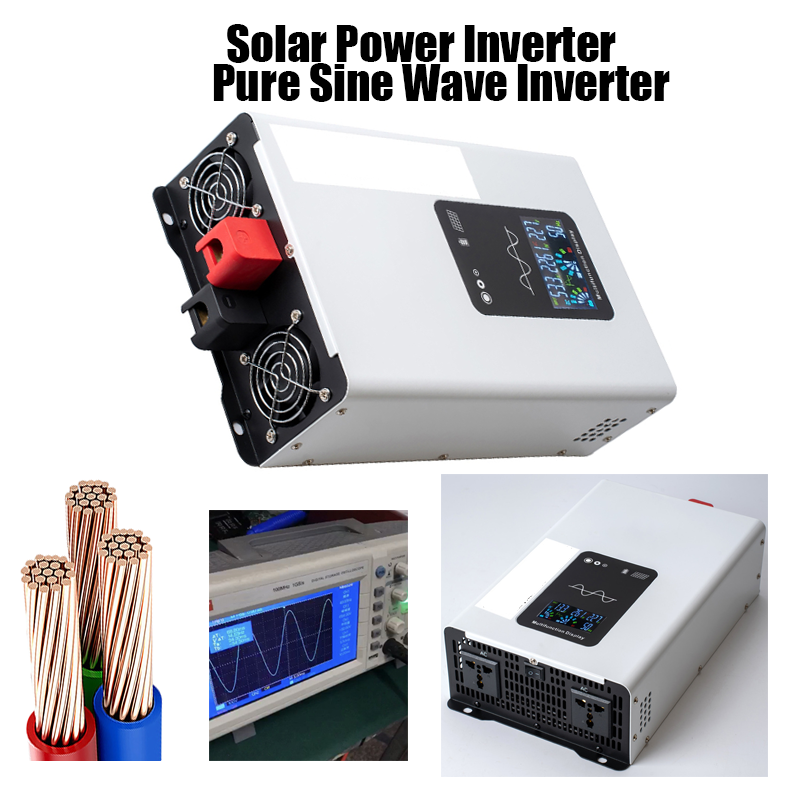 Pure Sine Wave Inverter - อินเวอร์เตอร์คลื่นไซน์บริสุทธิ์ 12000W 10000W 8000W กำลังไฟ 12V