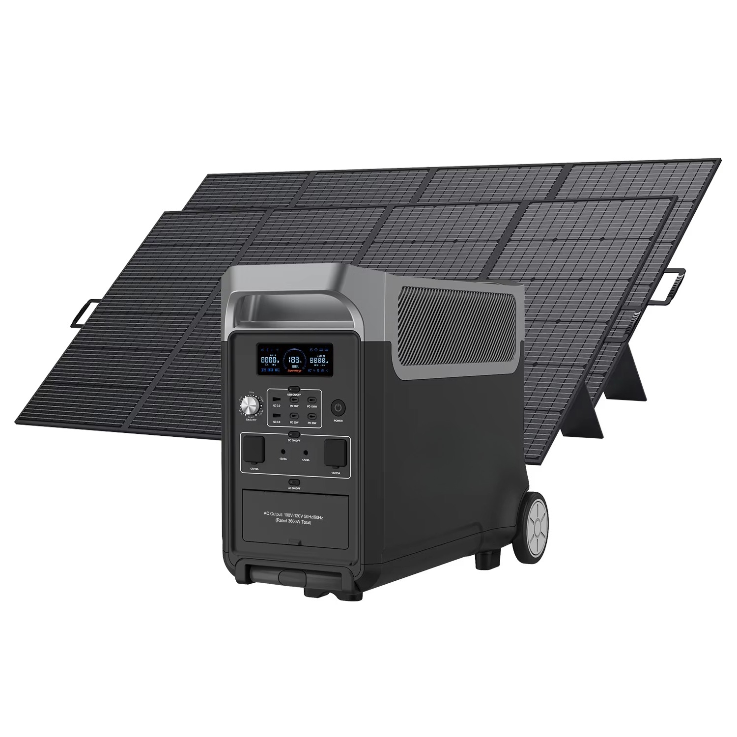 Portable Power Station - เครื่องกำเนิดไฟฟ้า Fossibot F3600 Pro พร้อมแผงโซลาร์เซลล์ สถานีพลังงานแบบพกพาลิเธียม