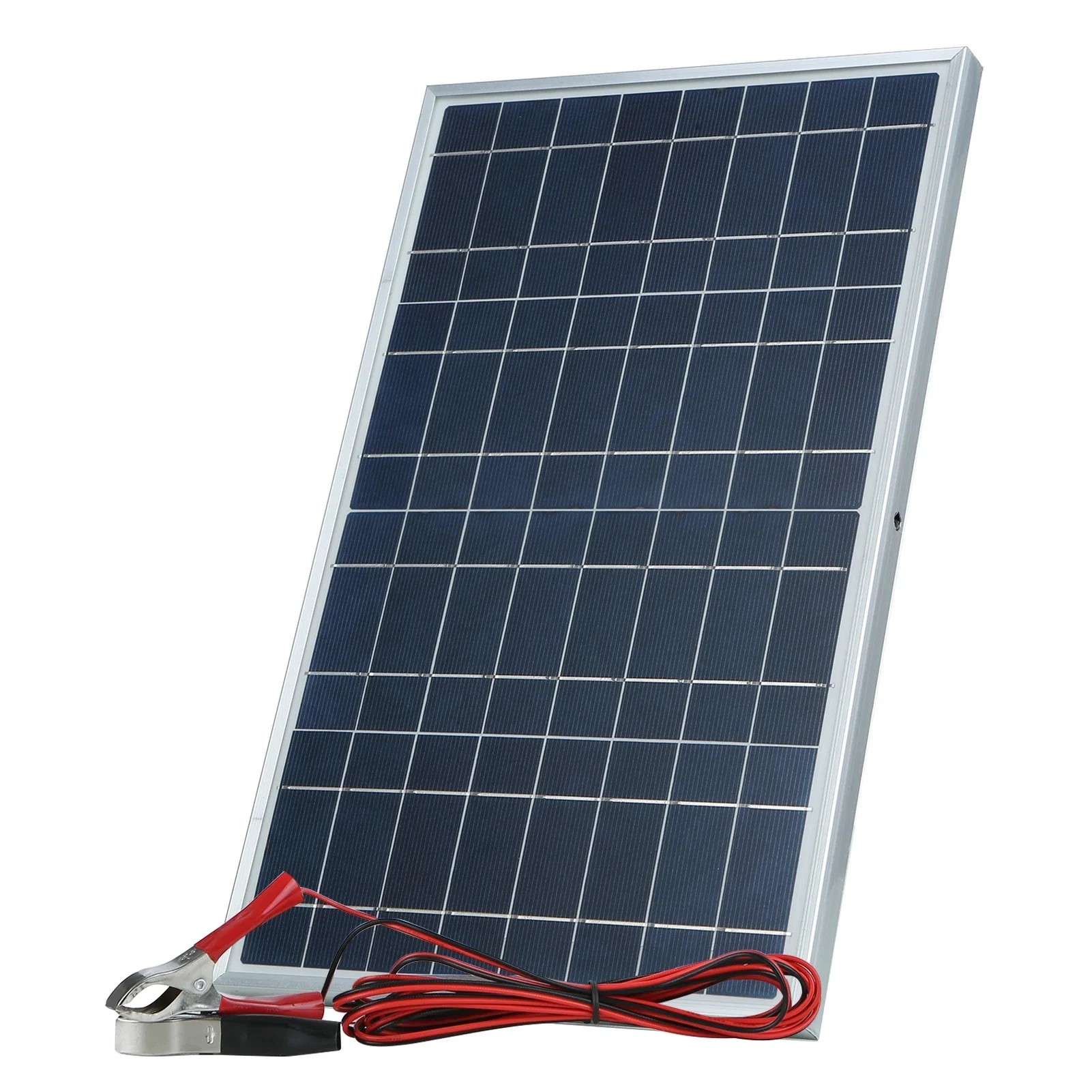 Renewable Energy Kits - ชุดแผงโซลาร์เซลล์ 35W พลังงานแสงอาทิตย์โพลีคริสตัลไลน์ 12V แบบพกพากลางแจ้งเครื่องกําเนิดไฟฟ้าพลังงานแสงอาทิตย์แบบชาร์จไฟได้