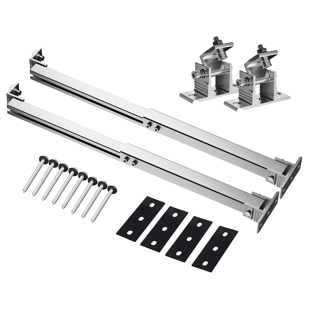 ขายึดแผงโซลาร์เซลล์แบบปรับได้  - Solar Panel Tilt Mount บทวิจารณ์และราคา