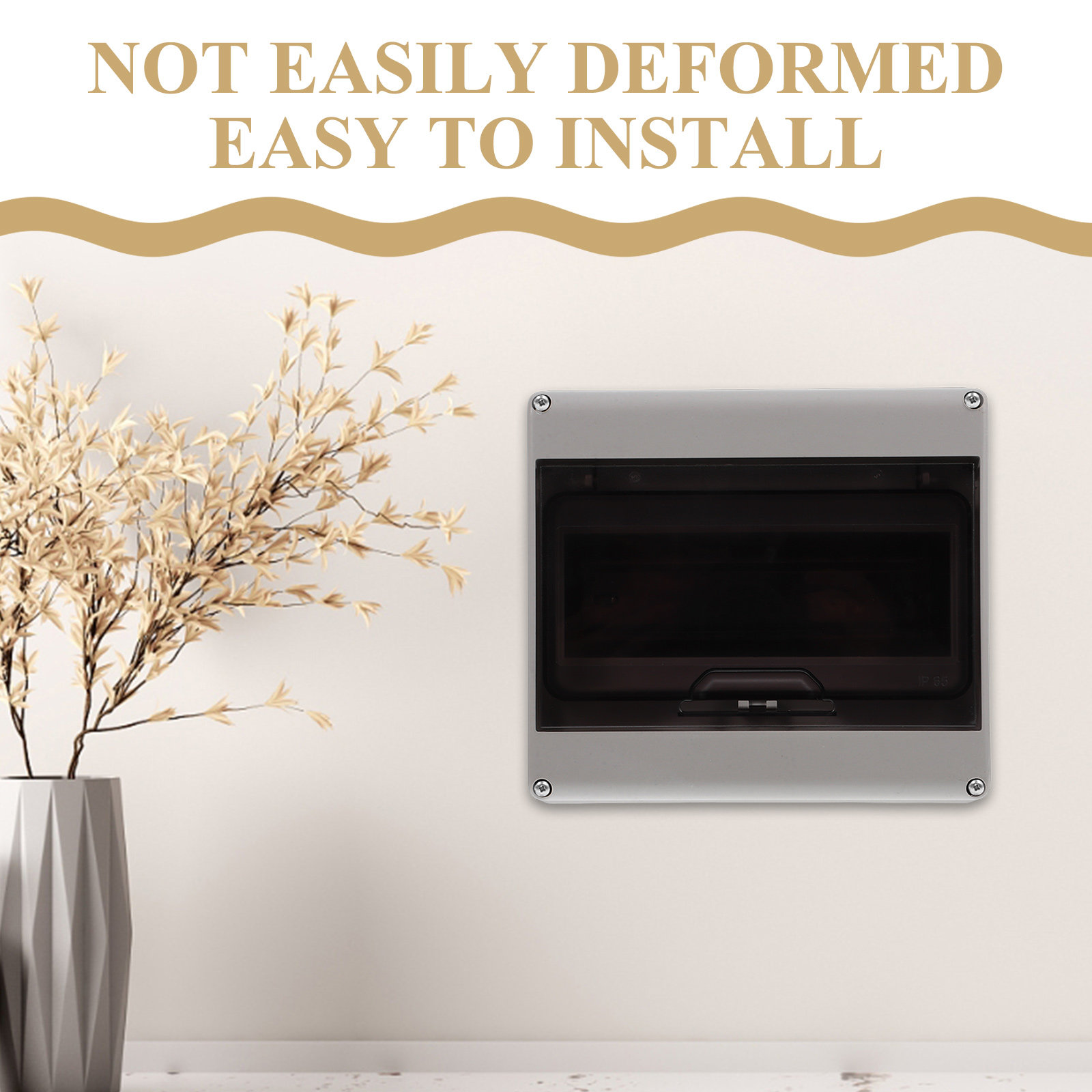 กล่องเบรกเกอร์กันน้ำสำหรับภายน - Waterproof Junction Box Solar บทวิจารณ์และราคา
