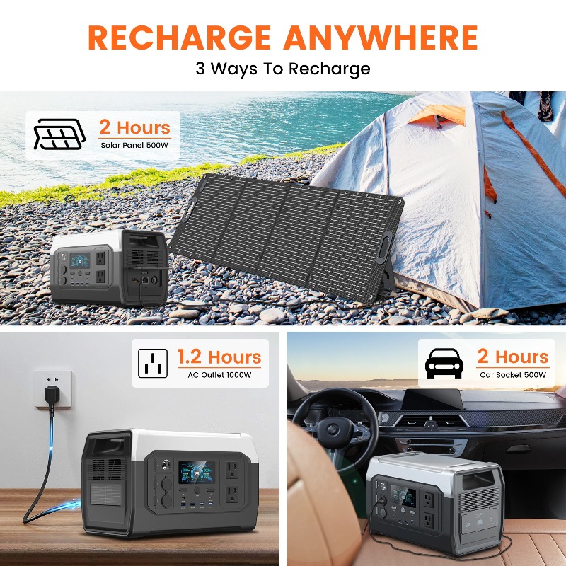 【ขายดีที่สุด】CTOLITY XP1000 18 - Portable Power Station บทวิจารณ์และราคา