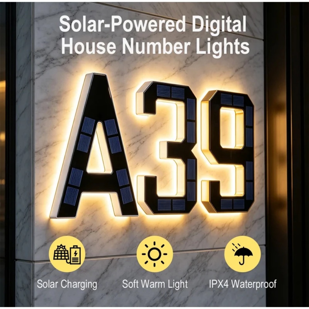 ป้ายเลขที่บ้านพลังงานแสงอาทิตย - Waterproof Junction Box Solar บทวิจารณ์และราคา