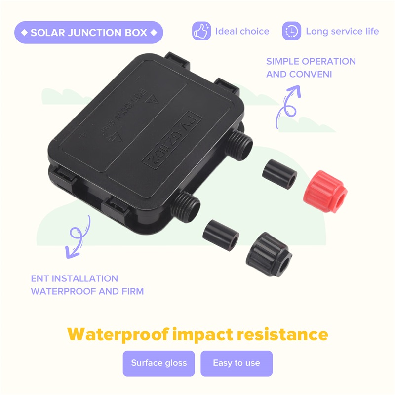AT59 กล่องเชื่อมต่อไฟฟ้าโซลาร์ - Waterproof Junction Box Solar บทวิจารณ์และราคา