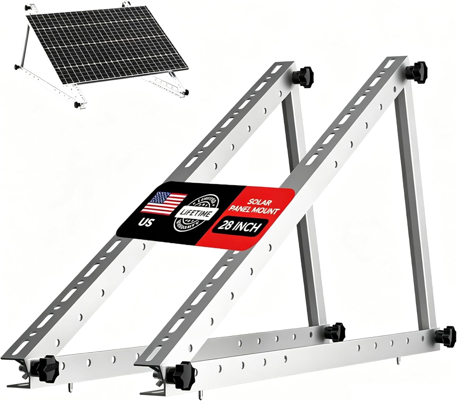 ขายึดแผงโซลาร์เซลล์แบบปรับเอีย - Solar Panel Tilt Mount บทวิจารณ์และราคา
