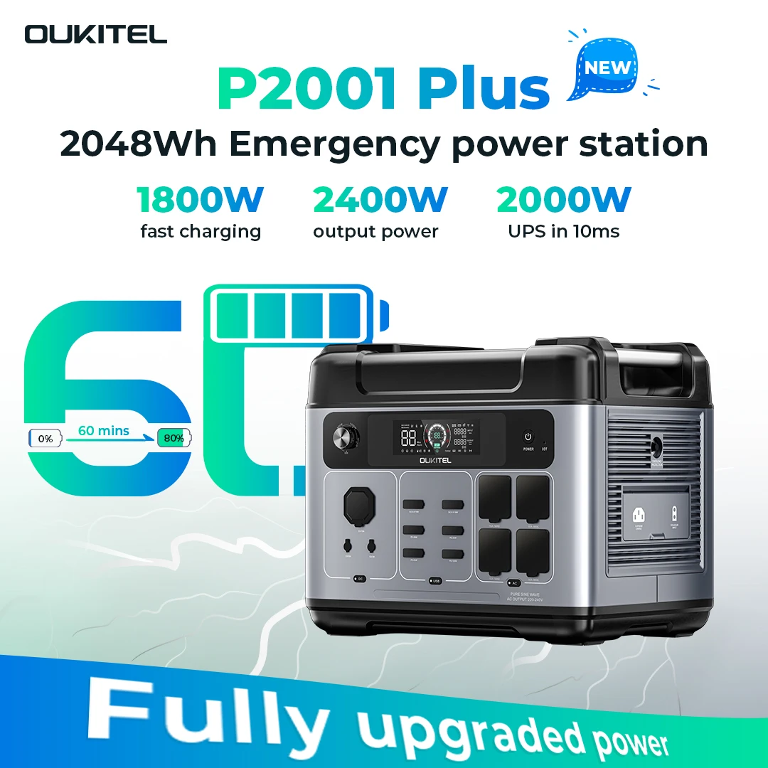 สถานีไฟฟ้าพกพา P2001 PLUS 2400 - Portable Power Station บทวิจารณ์และราคา