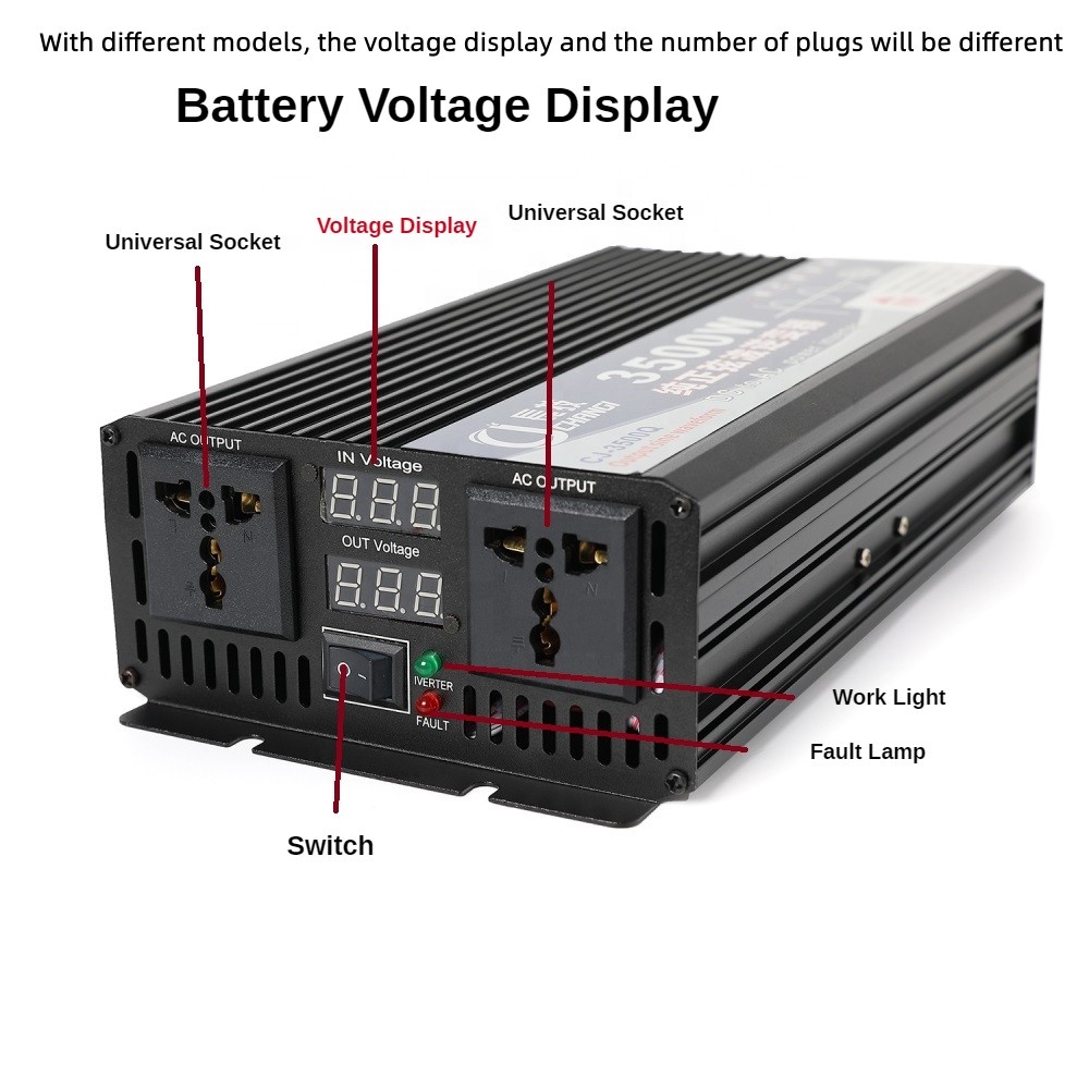 อินเวอร์เตอร์กำลังไฟสูงสุด 400 - Pure Sine Wave Inverter บทวิจารณ์และราคา