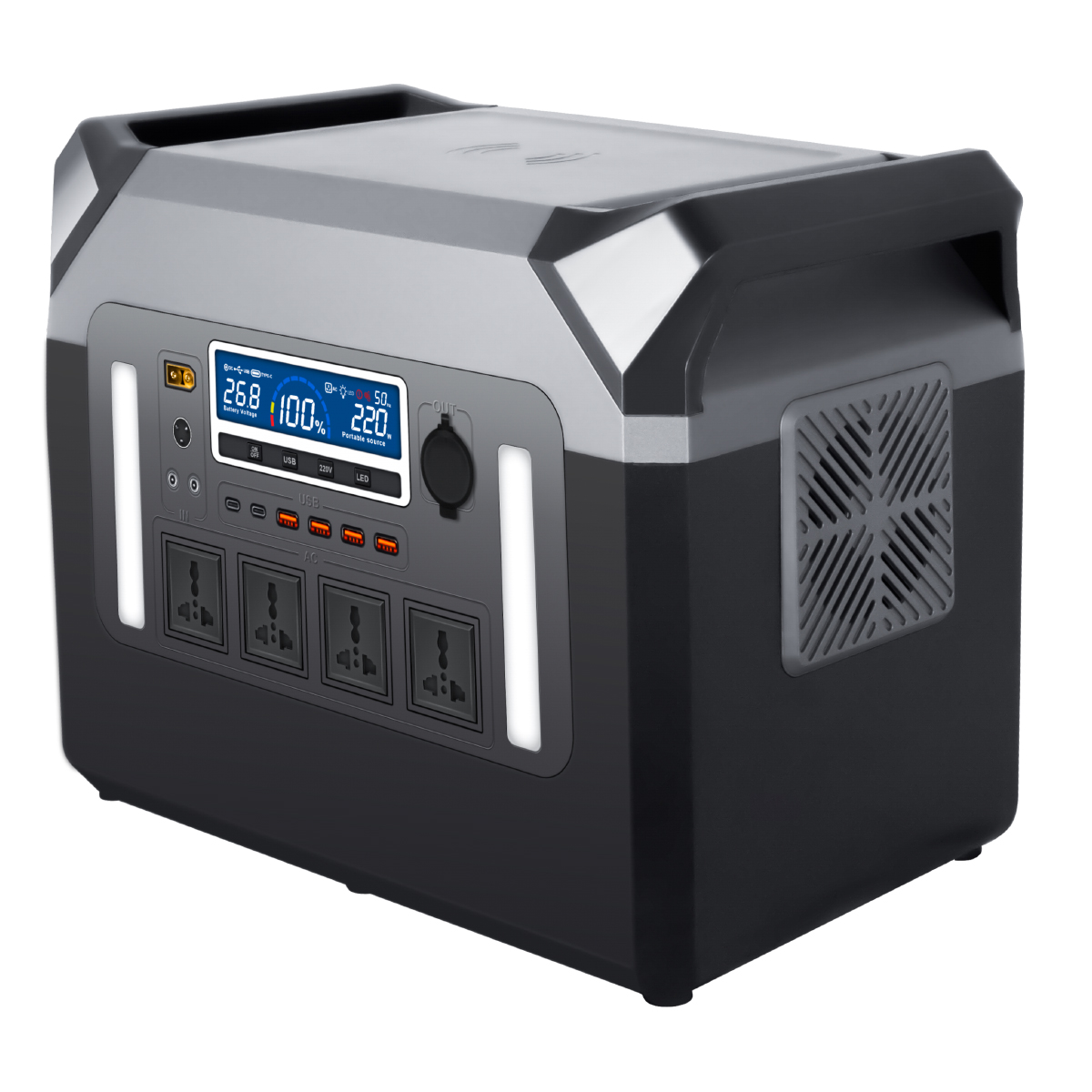 สถานีไฟฟ้าพกพา 3000W เครื่องกำ - Pure Sine Wave Inverter บทวิจารณ์และราคา