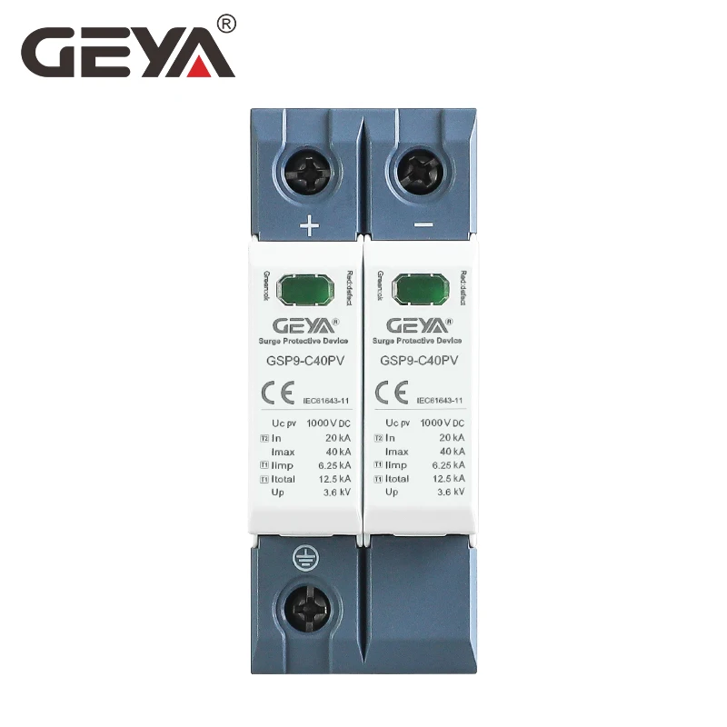 GEYA GSP9 พลังงานแสงอาทิตย์ DC - Ac Surge Protector บทวิจารณ์และราคา