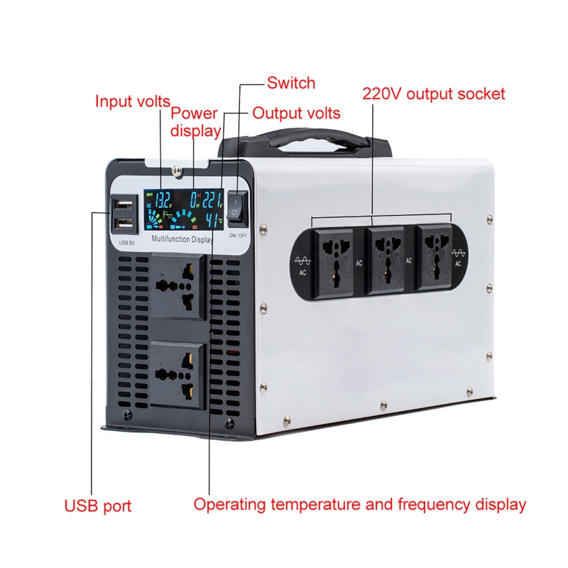 อินเวอร์เตอร์คลื่นไซน์บริสุทธิ - Pure Sine Wave Inverter บทวิจารณ์และราคา