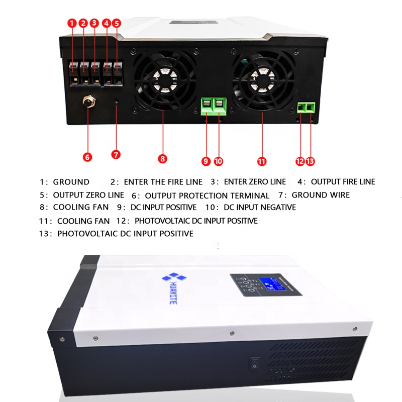 อินเวอร์เตอร์ไฮบริดพลังงานแสงอ - Pure Sine Wave Inverter บทวิจารณ์และราคา
