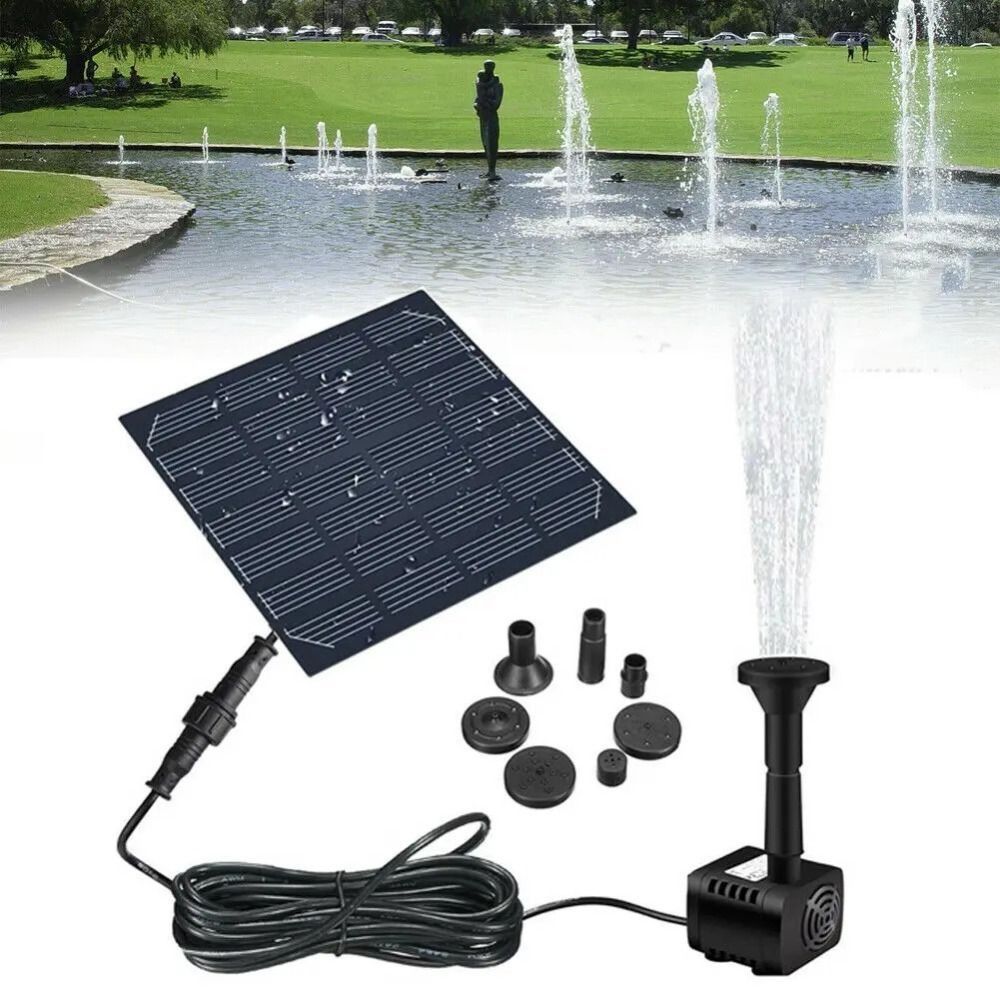 ปั๊มน้ำพุพลังงานแสงอาทิตย์ขนาด - Renewable Energy Kits บทวิจารณ์และราคา