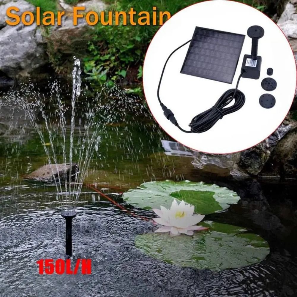 ปั๊มน้ำพุพลังงานแสงอาทิตย์ขนาด - Renewable Energy Kits บทวิจารณ์และราคา