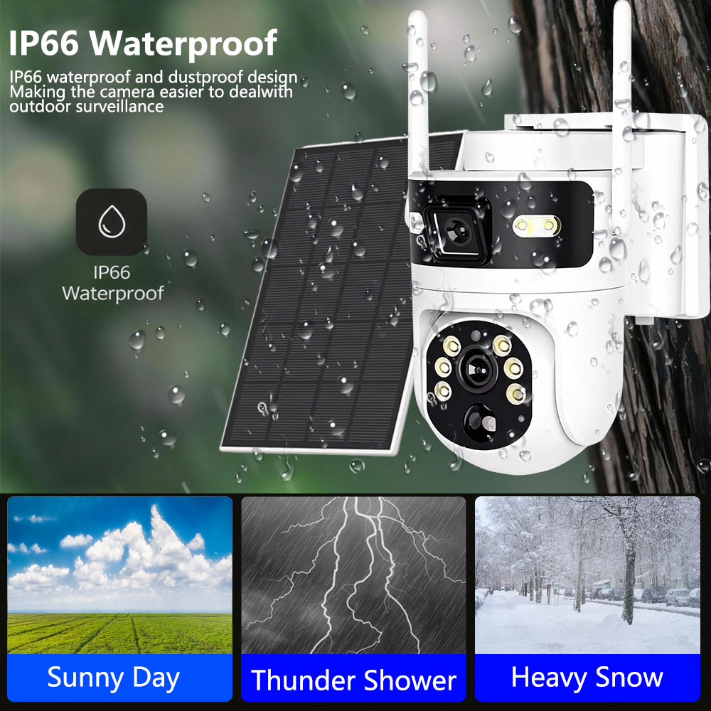 กล้องวงจรปิด 8MP 4K 4G รองรับซ - Solar Panel Tilt Mount บทวิจารณ์และราคา