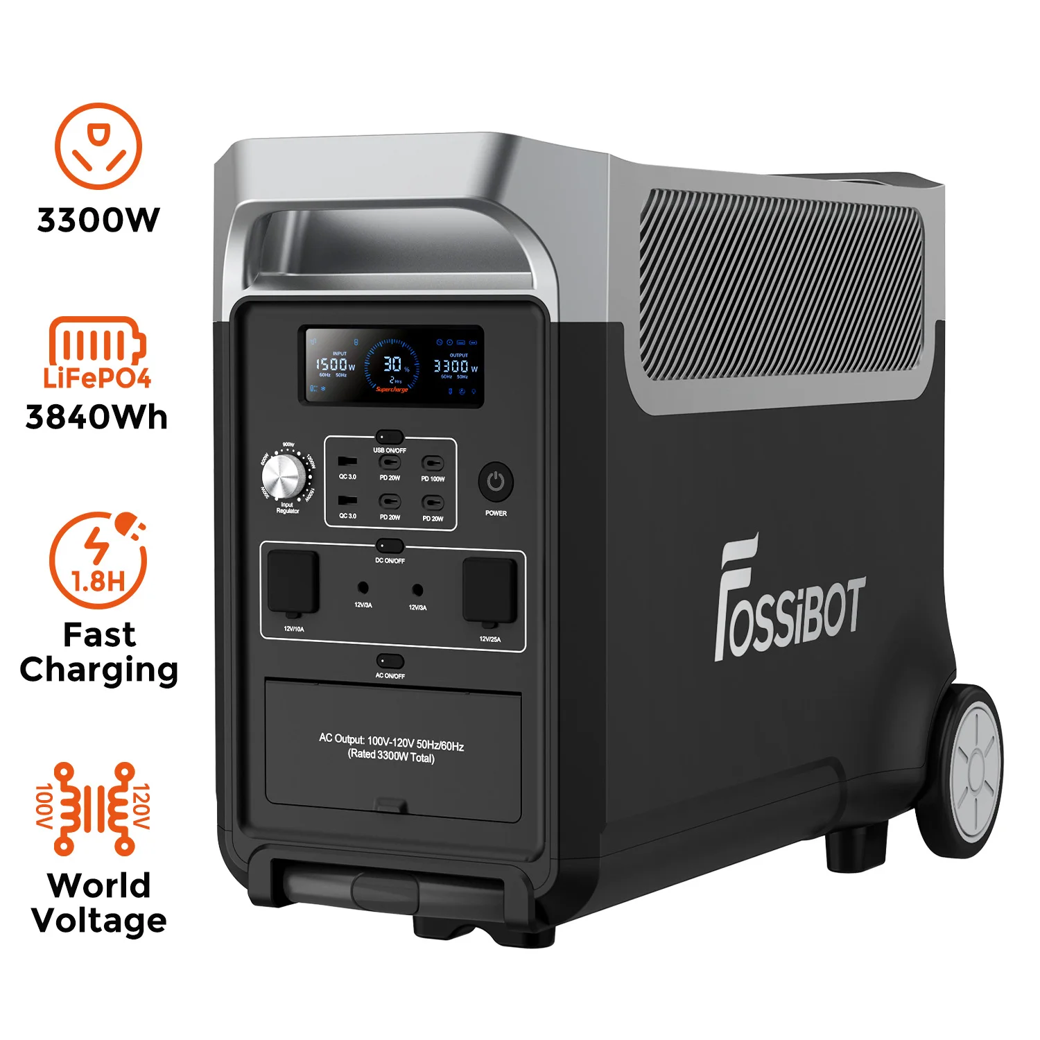 เครื่องกำเนิดไฟฟ้า Fossibot F3 - Portable Power Station บทวิจารณ์และราคา