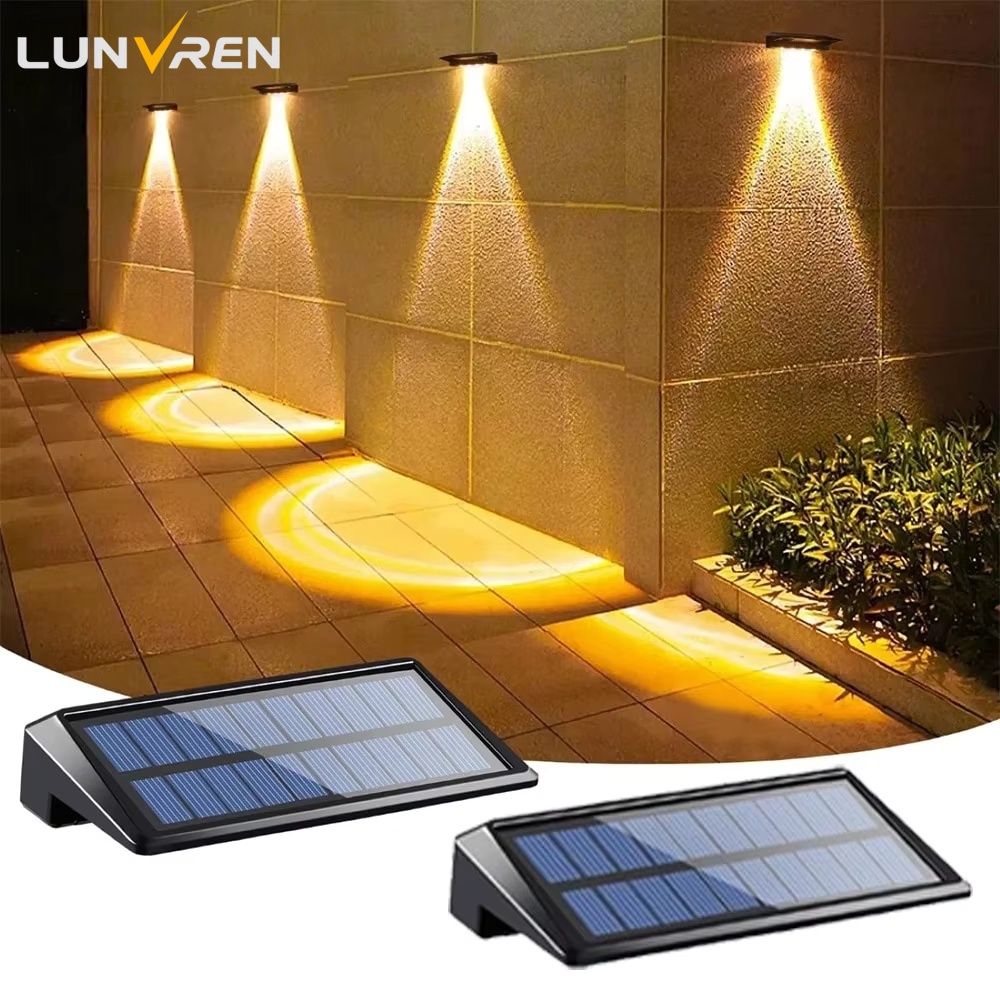 ไฟผนังพลังงานแสงอาทิตย์ 2 แพ็ค - Waterproof Junction Box Solar บทวิจารณ์และราคา