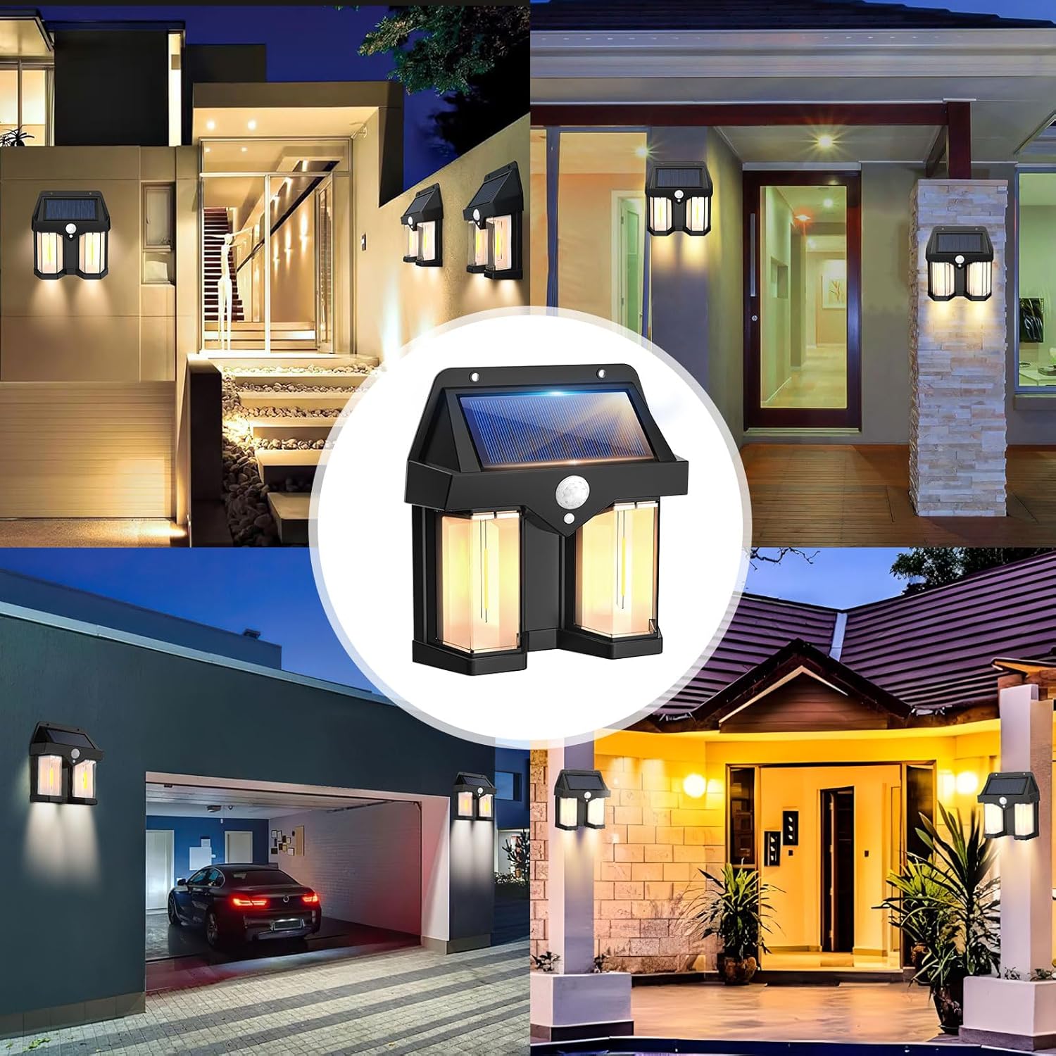 โคมไฟติดผนังพลังงานแสงอาทิตย์ส - Waterproof Junction Box Solar บทวิจารณ์และราคา