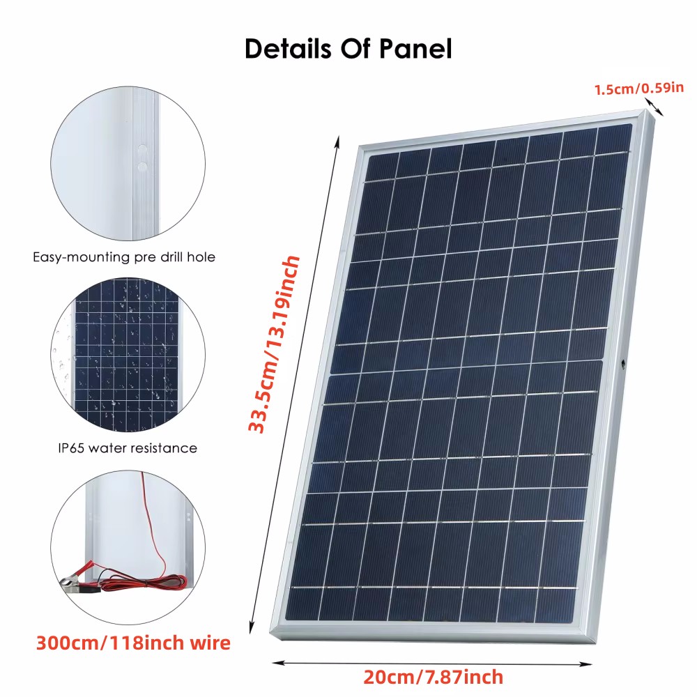 ชุดแผงโซลาร์เซลล์ 35W พลังงานแ - Renewable Energy Kits บทวิจารณ์และราคา