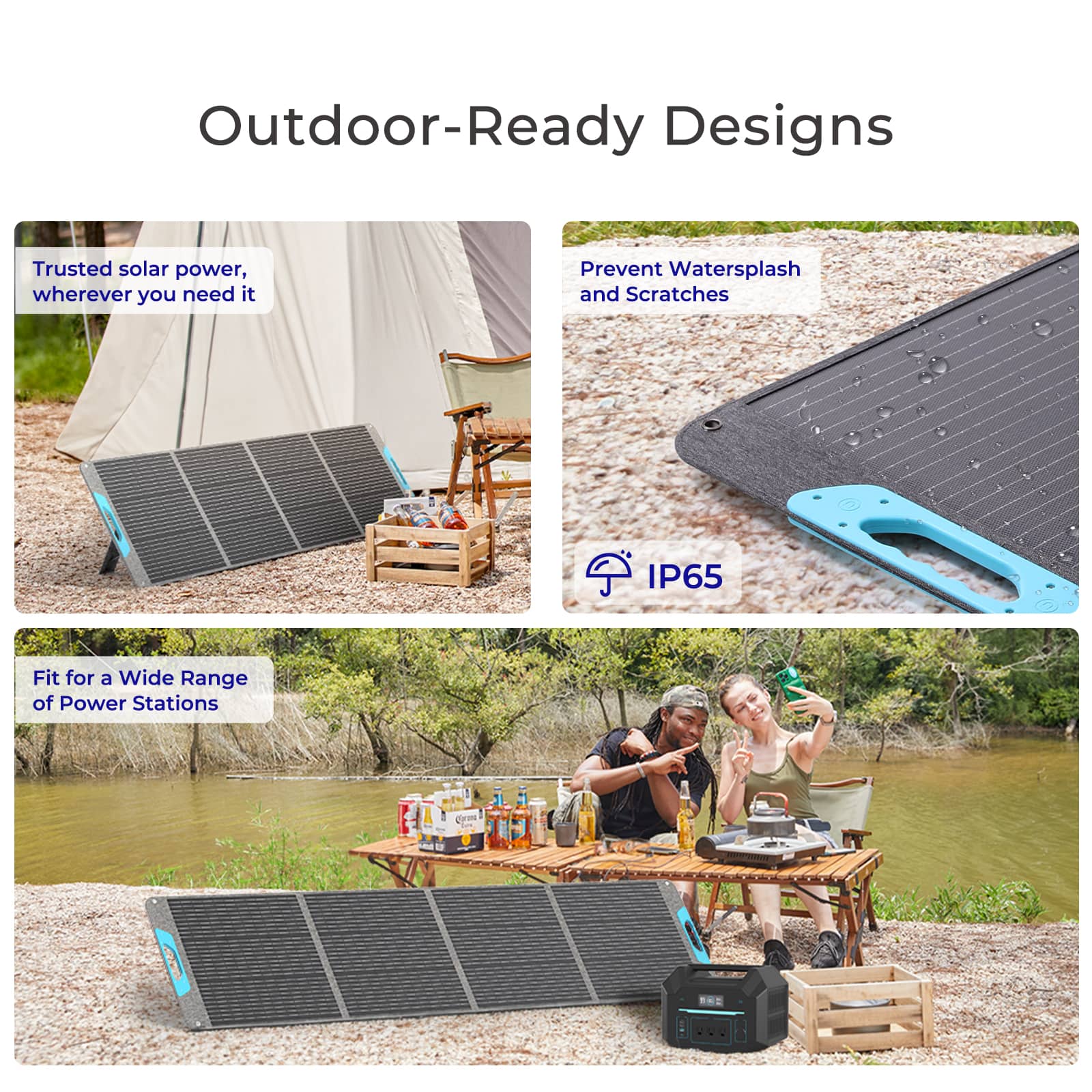 Renogy แผงโซล่าแบบพกพา200W IP6 - Renewable Energy Kits บทวิจารณ์และราคา