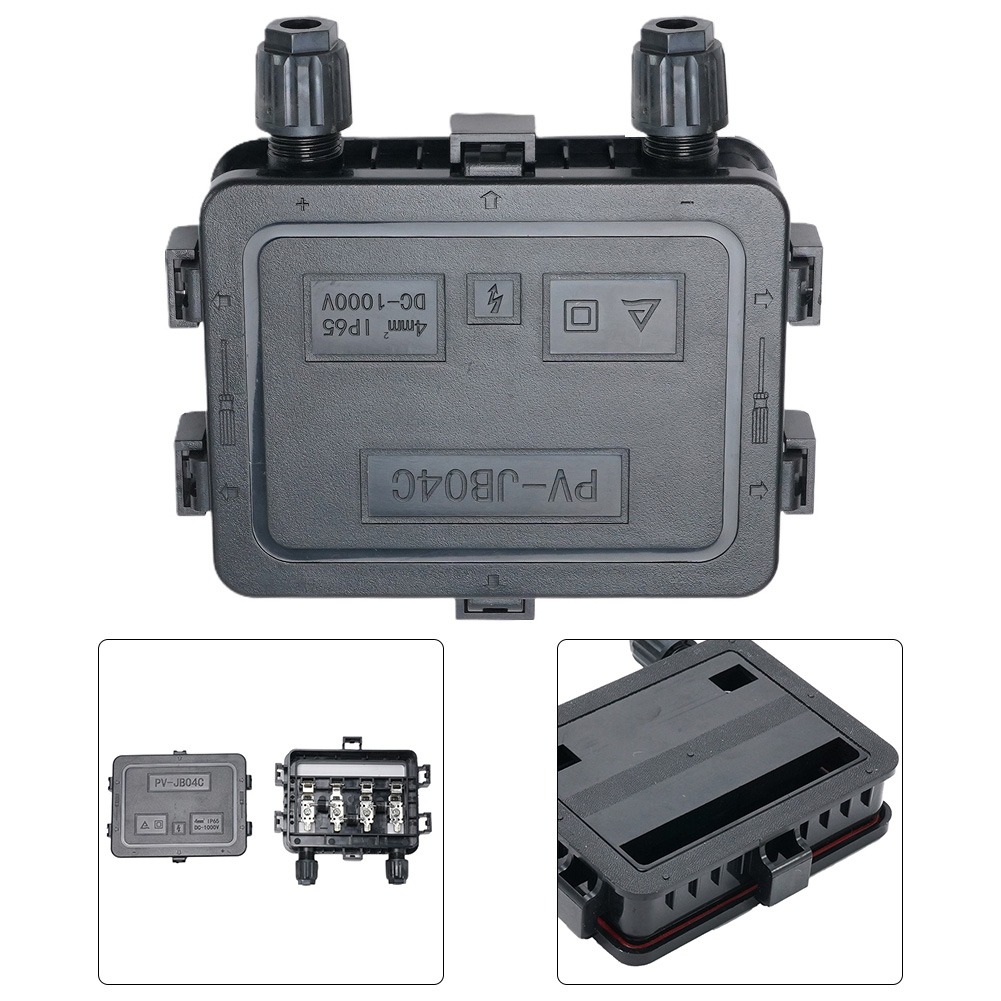 กล่องเชื่อมต่อแผงโซล่า PV 180W - Waterproof Junction Box Solar บทวิจารณ์และราคา