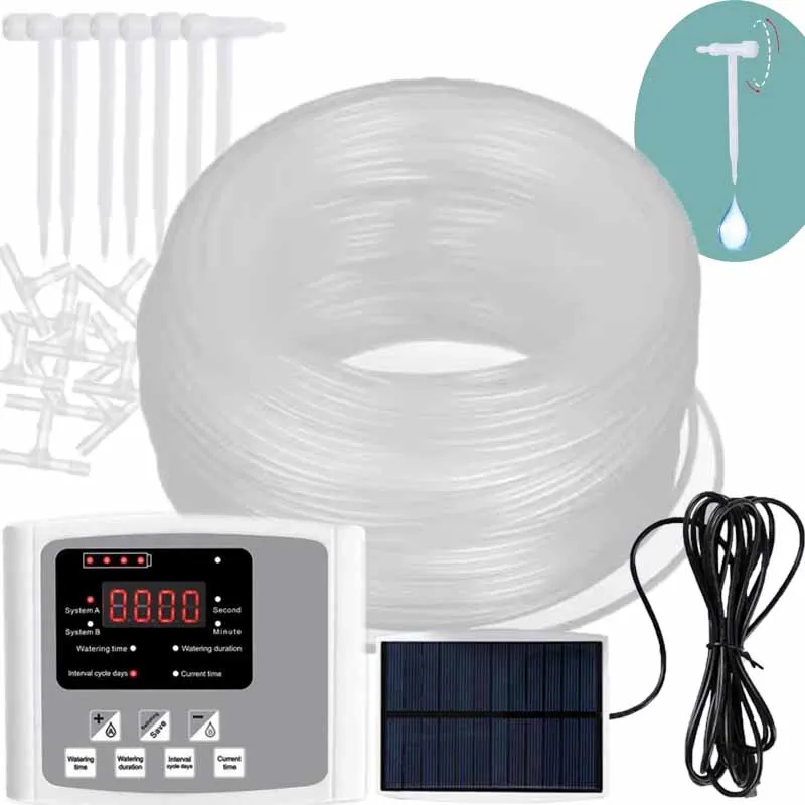 อุปกรณ์รดน้ำหยดแบบปรับได้สำหรั - Renewable Energy Kits บทวิจารณ์และราคา